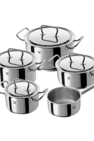 Zwilling Batteria di Pentole Twin Classic 9 pz Acciaio Inox Compra Adesso