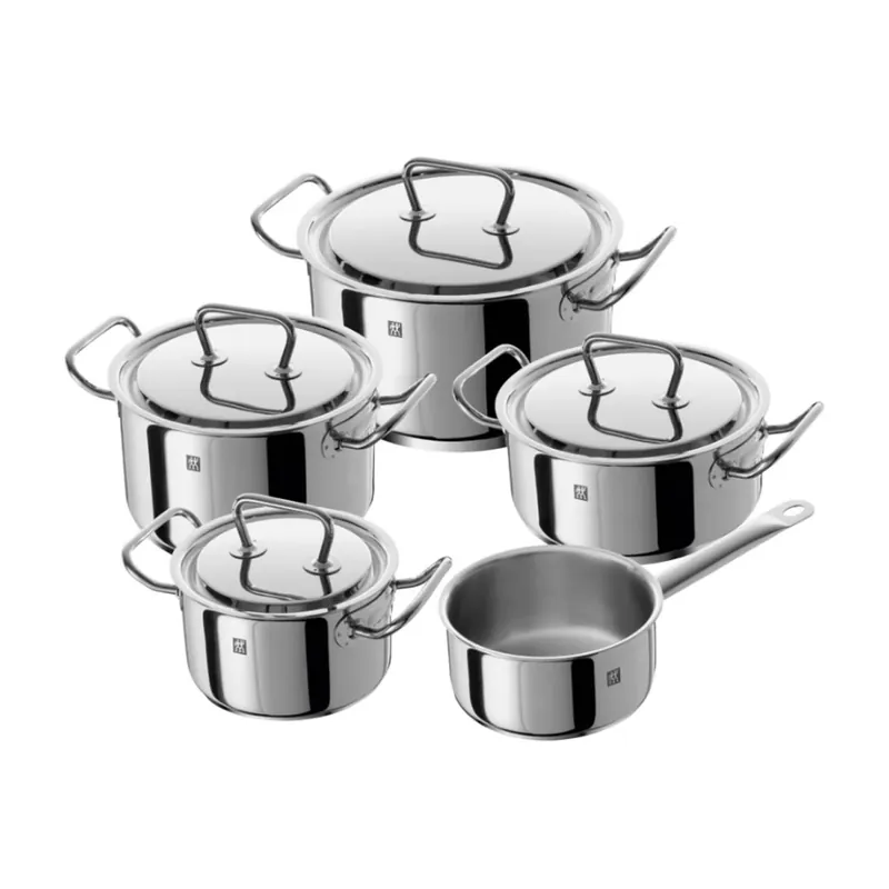 Zwilling Batteria di Pentole Twin Classic 9 pz Acciaio Inox Compra Adesso
