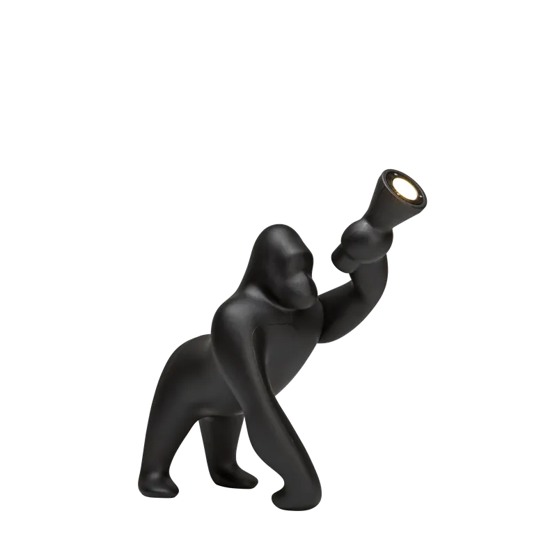 Qeeboo Lampada da Tavolo Kong XS Nero Nuovo Arrivo