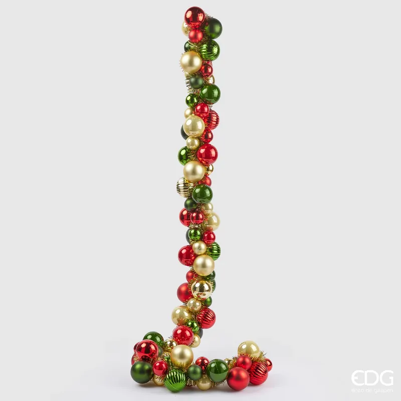 EDG Enzo De Gasperi Festone Natalizio Palle Mix 100 Pezzi L 150 cm Multicolor Spedito Oggi