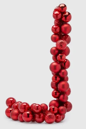 EDG Enzo De Gasperi Festone Natalizio Palle Mix Big 50 Pezzi L 170 cm Rosso Non Perdere