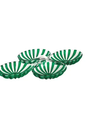 Sconto Guzzini Set 2 Antipastiere Dolcevita Verde