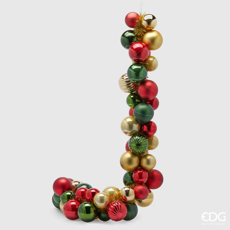 EDG Enzo De Gasperi Festone Natalizio Palle Mix Big 50 Pezzi L 170 cm Multicolor Compra Oggi Stesso
