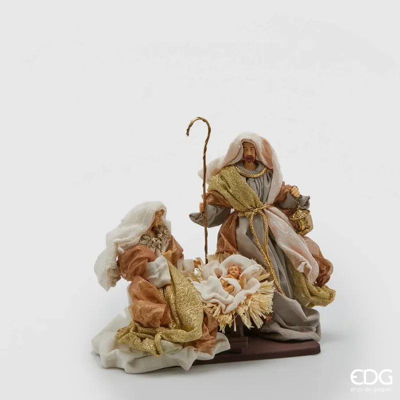 EDG Enzo de Gasperi Natività King con Culla H25 cm Nuova Collezione