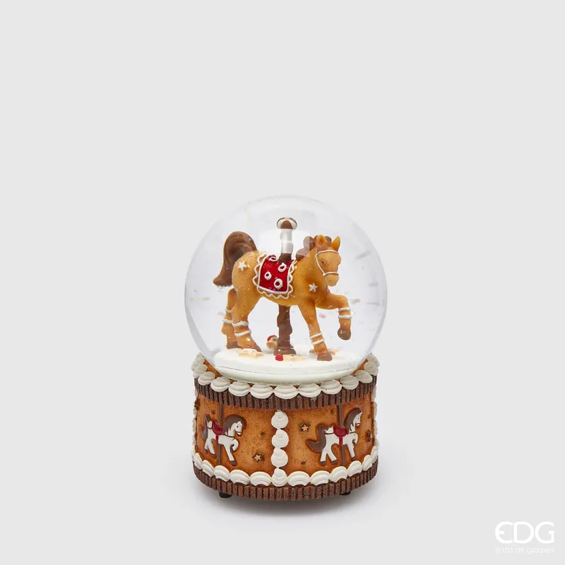 EDG Enzo De Gasperi Carillon Sfera Acqua Cavallo H15 D10 cm Vendita Finale