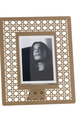 Arti & Mestieri Cornice Portafoto Vienna 18,5xH22,3 cm Oro Laccato Ultime Pezzi