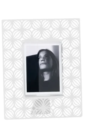 Arti & Mestieri Cornice Portafoto Ikat 18xH22 cm Bianco Marmo Acquista Ora