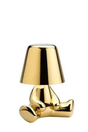 Compra Oggi Stesso Qeeboo Lampada da Tavolo Golden Brothers Joe