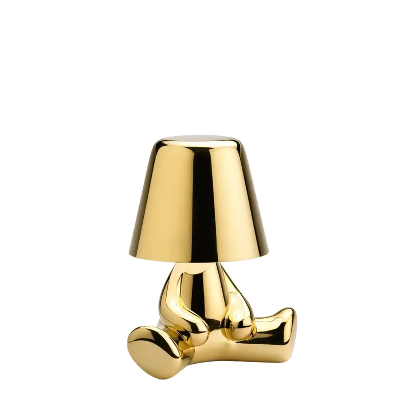 Compra Oggi Stesso Qeeboo Lampada da Tavolo Golden Brothers Joe