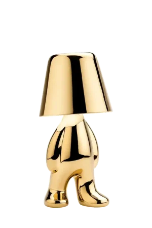 Qeeboo Lampada da Tavolo Golden Brothers Tom Offerta Speciale