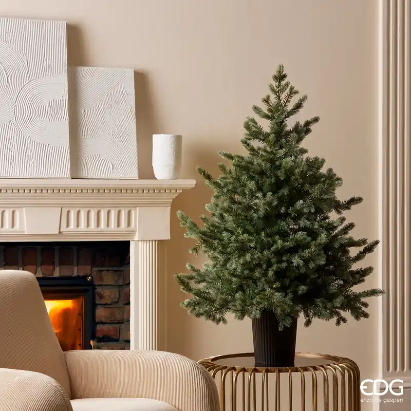 Affare EDG Enzo De Gasperi Pino Argentato H120 D99 cm con Vaso