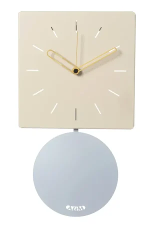 Arti & Mestieri Orologio a Pendolo Grace H43,5 cm Crema e Cenere Ultima Occasione