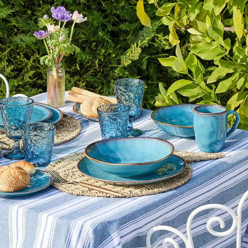 Scelto Dai Clienti Tognana Servizio Tavola 18 Pezzi Nordik Pacific in Ceramica