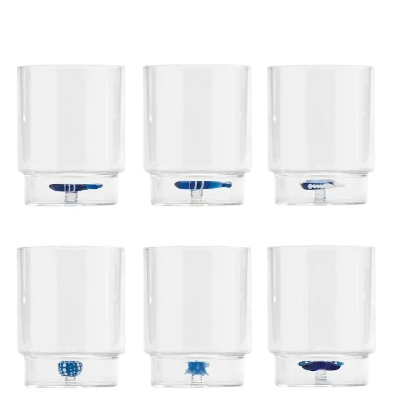 Compra Oggi Stesso Zafferano Set 6 Tumbler Teca Mare 35cl in Vetro
