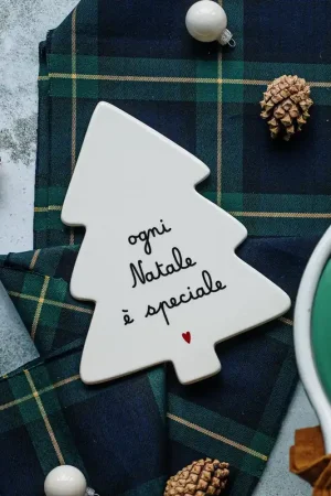 Saldi Simple Day Sottopentola Natalizio Albero Ogni Natale è Speciale 21x15 cm