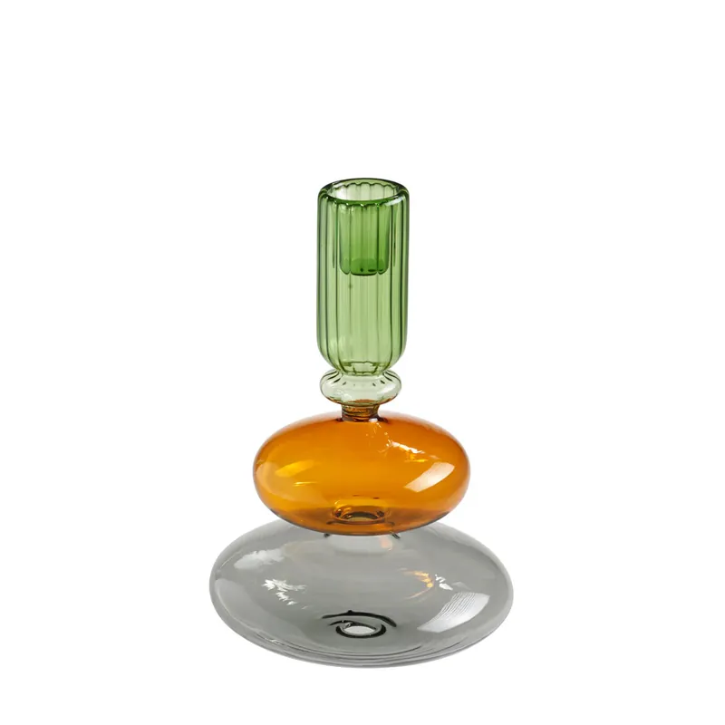 Must-Have Galbiati Candeliere Sunrise in Vetro H22 cm