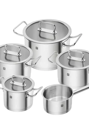 Non Perdere Zwilling Batteria di Pentole 9 pz Pro in Acciaio inox