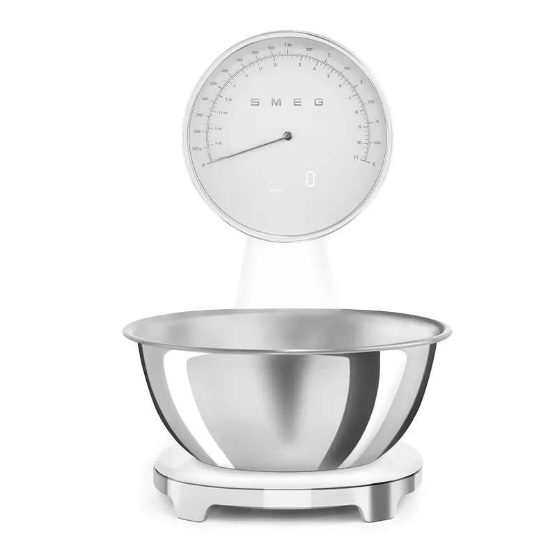 Acquista Ora Smeg Bilancia da Cucina Digitale Bianca KSF01WHWW