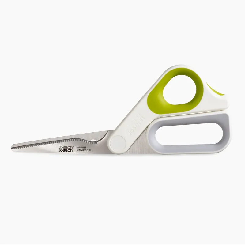 Ultime Pezzi Joseph Joseph Forbici da Cucina PowerGrip™ Verde