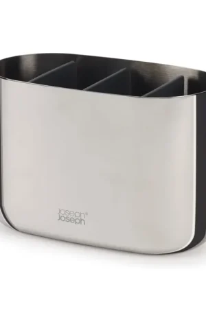 Popolare Joseph Joseph Portaspazzolini Grande EasyStore™ Luxe in Acciaio Inox