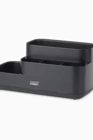 Prezzo Conveniente Joseph Joseph Portaoggetti da Bagno EasyStore™ Nero Opaco
