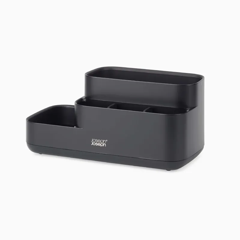 Prezzo Conveniente Joseph Joseph Portaoggetti da Bagno EasyStore™ Nero Opaco