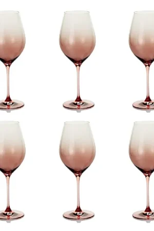 Sconto IVV Set 6 Calici Vino Rosso Babilonia 66cl