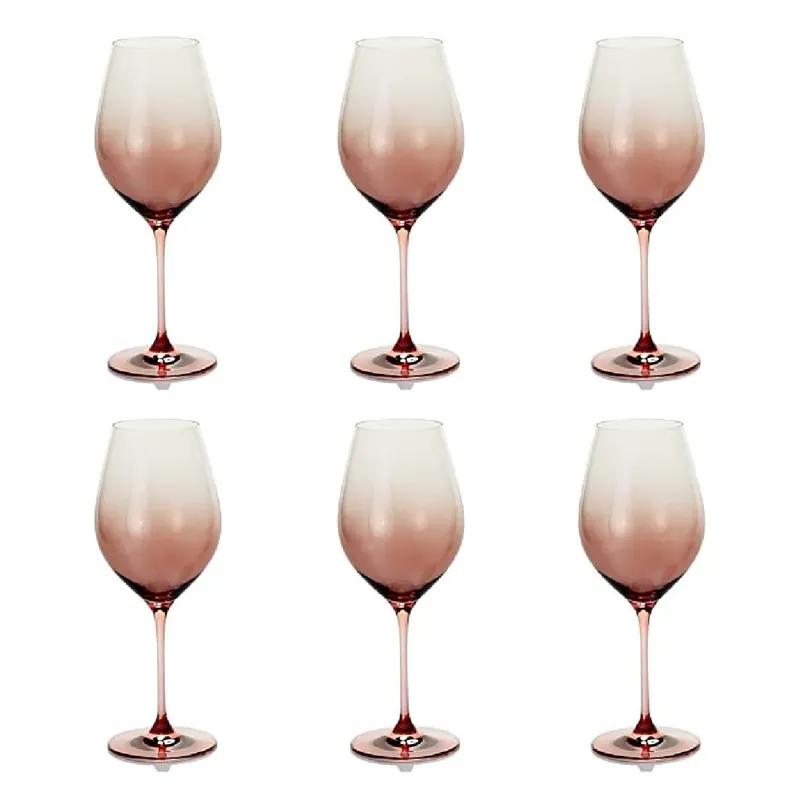 Sconto IVV Set 6 Calici Vino Rosso Babilonia 66cl
