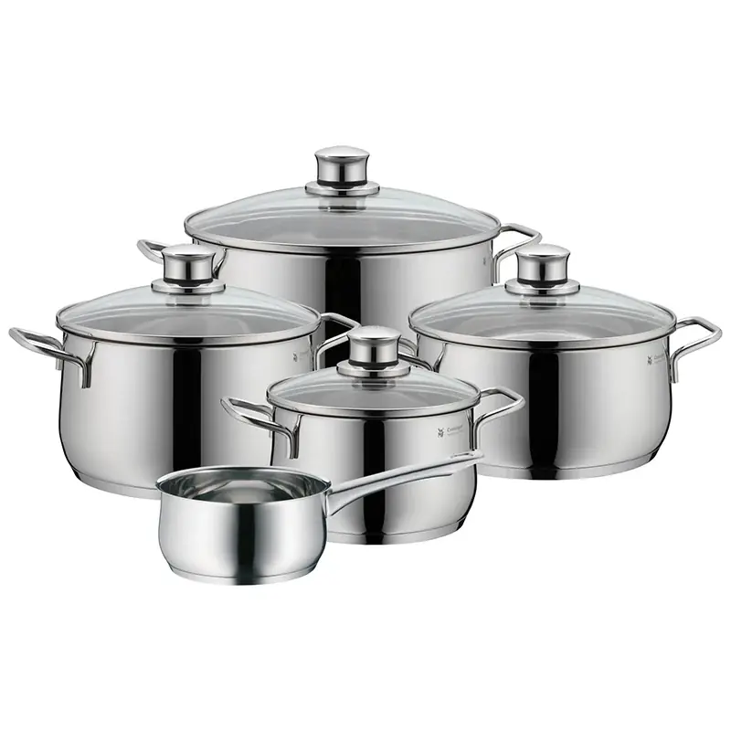 WMF Batteria di Pentole 9 Pezzi Diadem Plus Prezzo Scontato