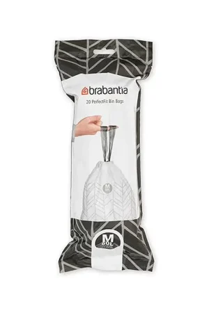 Scelto Dai Clienti Brabantia Sacchetti PerfectFit M 60L Rotolo da 10 Pezzi