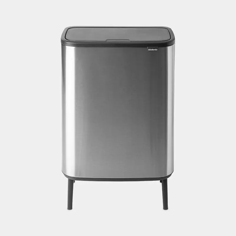 Brabantia Pattumiera Bo Touch Hi 2 Secchi da 30L Acciao Anti impronta Nuovo Arrivo