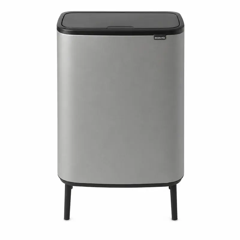 Brabantia Pattumiera Bo Touch Hi 2 Secchi da 30L Grigio Minerale Non Perdere