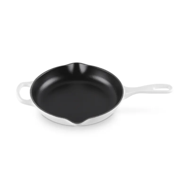 Le Creuset Padella Doppio Becco Evolution in Ghisa Vetrificata D23 cm Bianco Offerta Lampo