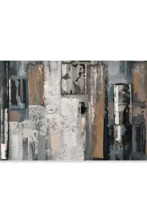 Agave Quadro Modern Abstract Dipinto A Mano 140x70 cm Offerta