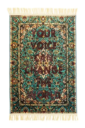 Soddisfatti O Rimborsati Seletti Tappeto Burnt Carpet Voice 80x120 cm in Poliestere