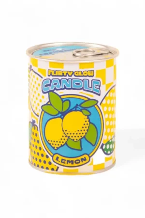 Seletti Candela Flirty Glow al Limone in Latta 30 Ore Nuova Collezione
