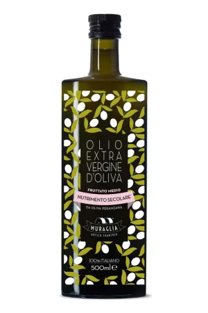 Pagamento Sicuro Frantoio Muraglia Bottiglia di Olio EVO Fruttato Medio 500ml