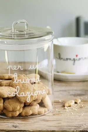 Promozione Simple Day Biscottiera Grande Per Una Buona Colazione 15x22 cm