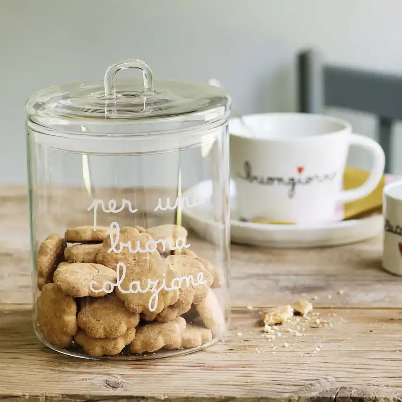 Promozione Simple Day Biscottiera Grande Per Una Buona Colazione 15x22 cm
