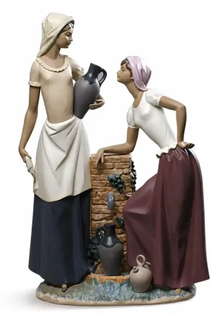 Offerta NAO Statuetta Porcellana Confidenza H41 cm