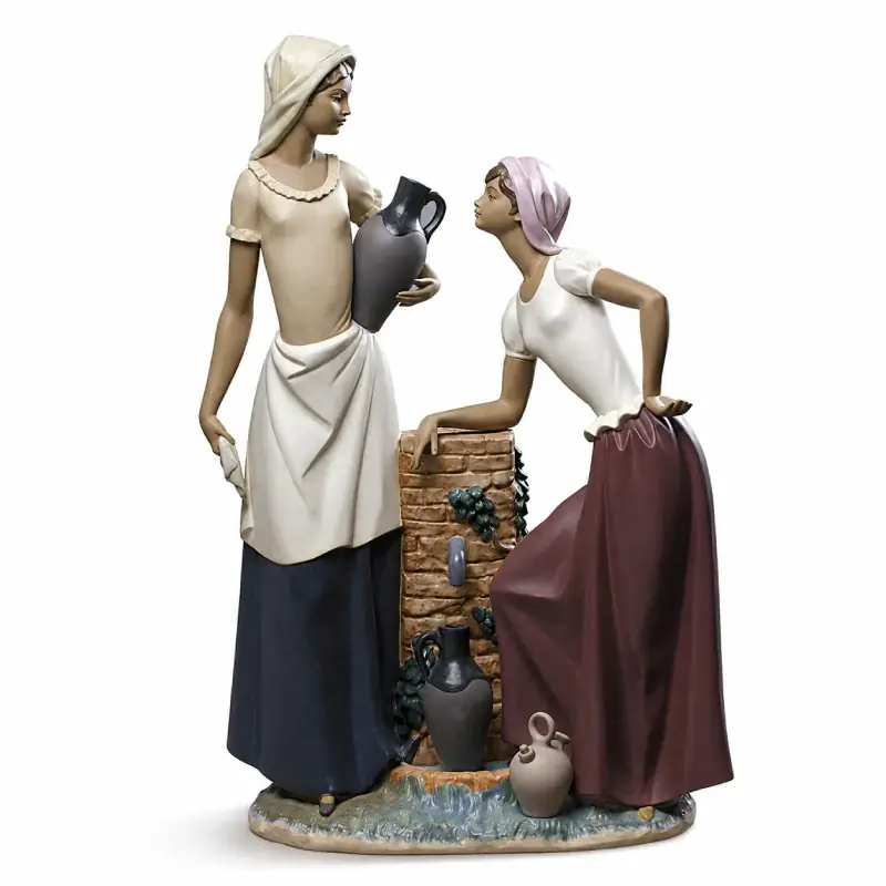 Offerta NAO Statuetta Porcellana Confidenza H41 cm
