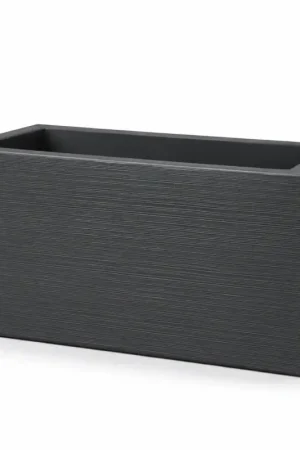 Slide Vaso Quadra con Ruote 90x45xh46 cm Grigio Elefante Ultimissimo Modello