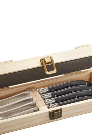 Miglior Prezzo Gefu Set 4 Coltelli Bistecca Basco in Cofanetto
