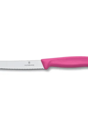 Affare Victorinox Coltello Tavola Ondulato Swiss Classic Rosa