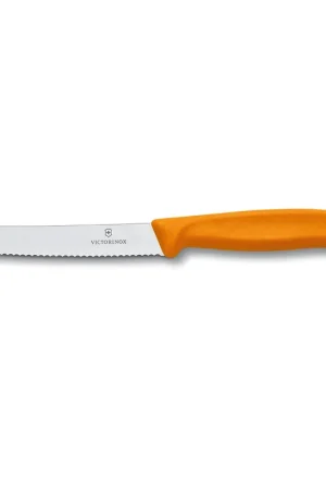Victorinox Coltello Tavola Ondulato Swiss Classic Arancione Saldi