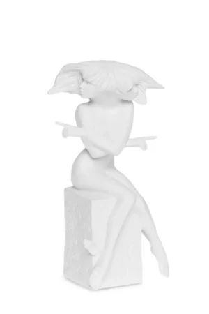 Spring Copenhagen Scultura Segno Zodiacale Gemelli 23 cm in Porcellana Economico