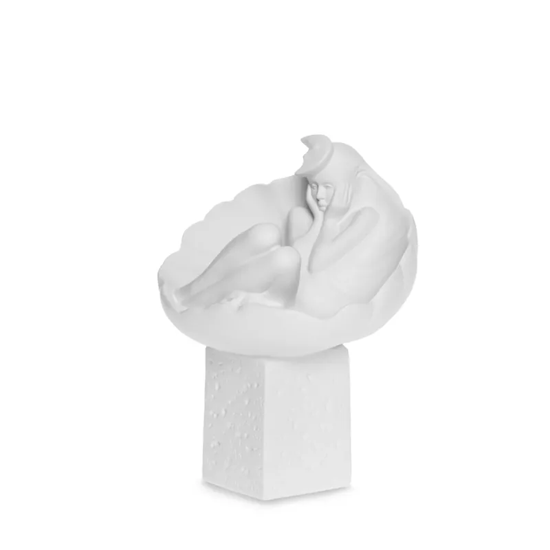 Spring Copenhagen Scultura Segno Zodiacale Cancro 19 cm in Porcellana Super Prezzo