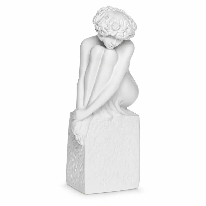 Più Venduto Spring Copenhagen Scultura Segno Zodiacale Vergine 21 cm in Porcellana