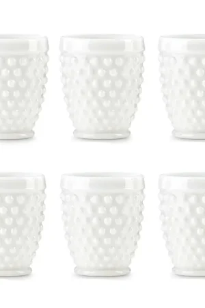 Fade Set 6 Bicchieri Ibiza 300ml in Vetro Bianco Acquista Ora