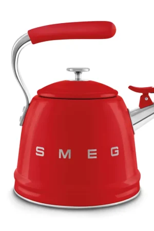 Non Perdere Smeg Bollitore Fischio Rosso Anni 50 WKF01RD